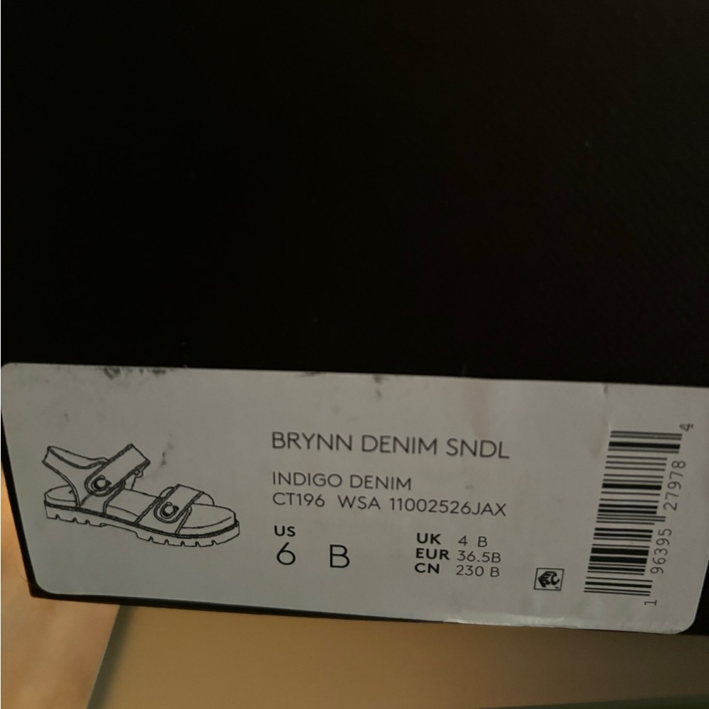 Denim coach sandals - Picture 2 of 5